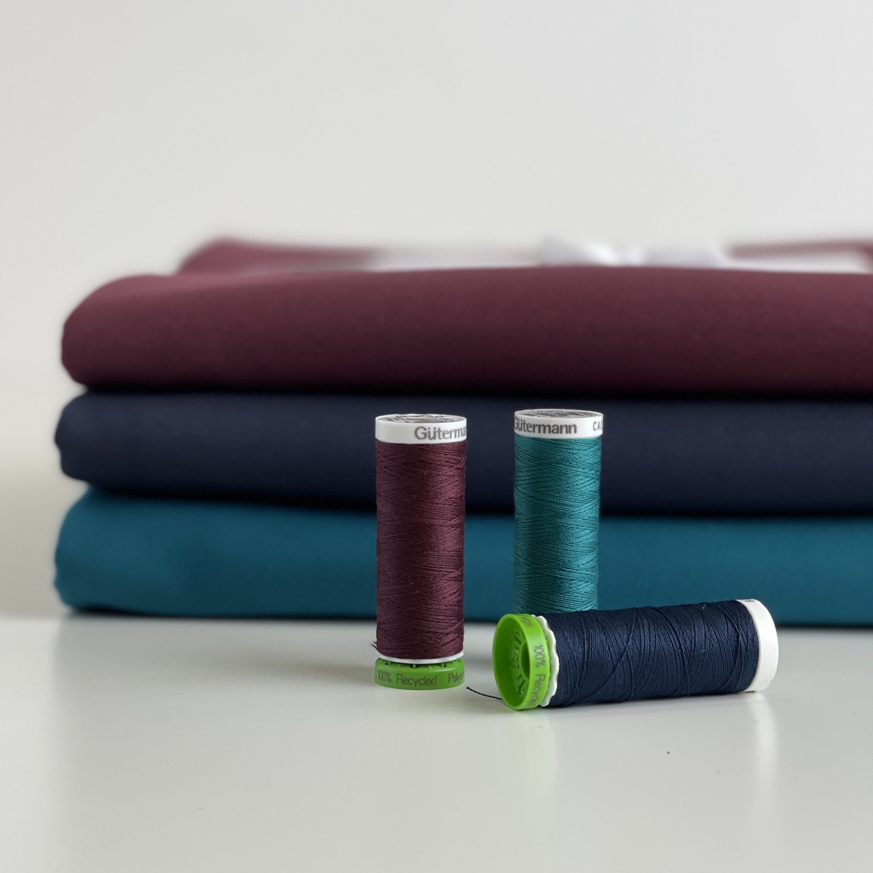 Colour Bundles - Midnight Essential Chic Cotton Jersey Fabrics