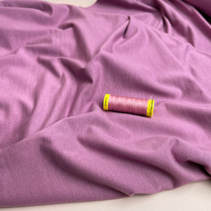 Lush in Lilac Jersey Fabric with TENCEL™ Lyocell Fibres