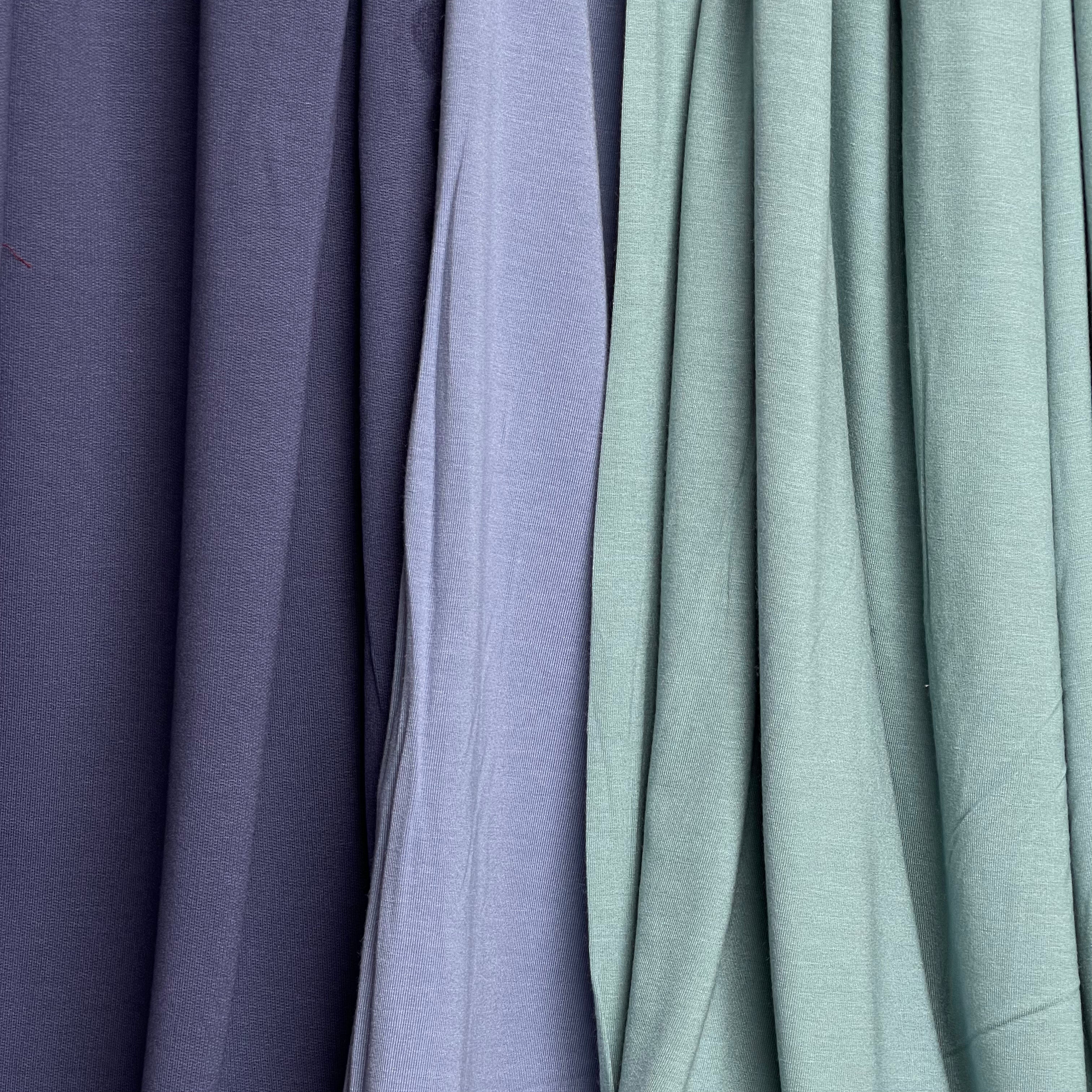 Bliss Light Blue Jersey Fabric with TENCEL™ Modal Fibres