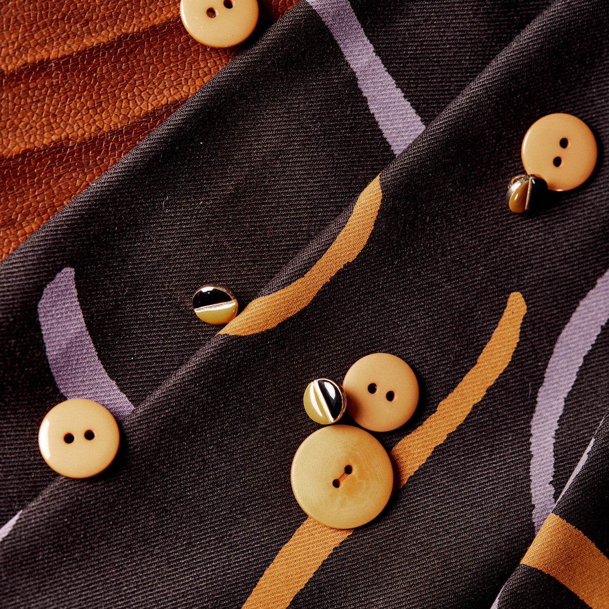 REMNANT 0.26 Metre - Atelier Brunette - Misty Black EcoVero™️ Viscose Twill Fabric