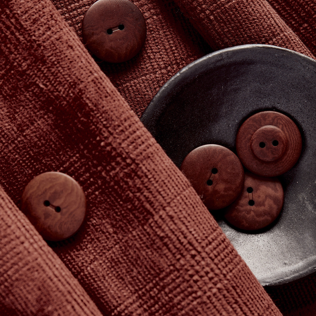 Atelier Brunette - Dandy Rust Velvet Fabric