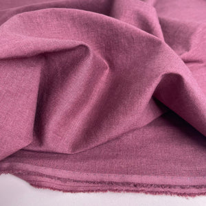 Sorona Linen in Windsor Wine - New Eco Linen Blend Fabric