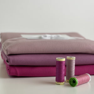 Colour Bundles - Pink Delight Essential Chic Cotton Jersey Fabrics