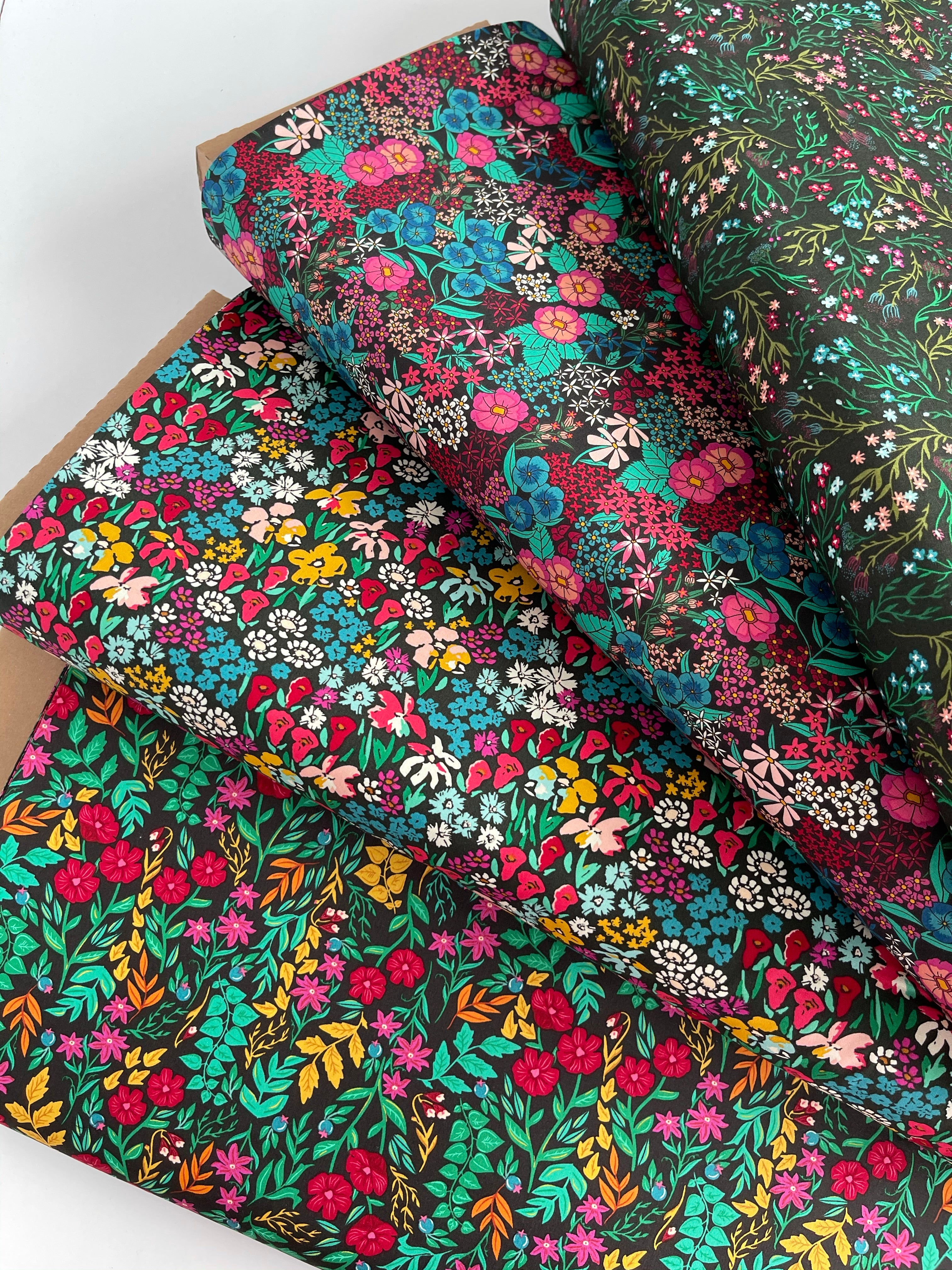 Art Gallery Fabrics - Luminous Floriculture Cotton from Flower Society