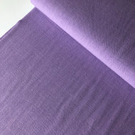 REMNANT 1.52 Metres - Flow Lilac Viscose Linen Blend Dress Fabric