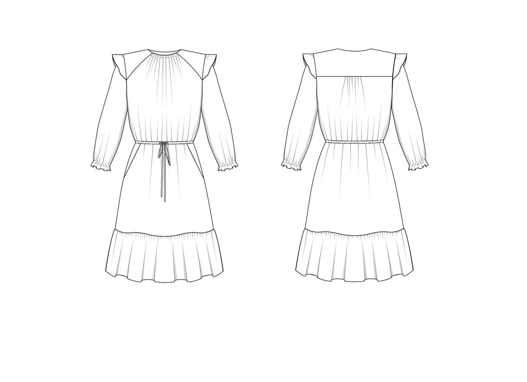FRIDAY Pattern Co - Davenport Dress Sewing Pattern