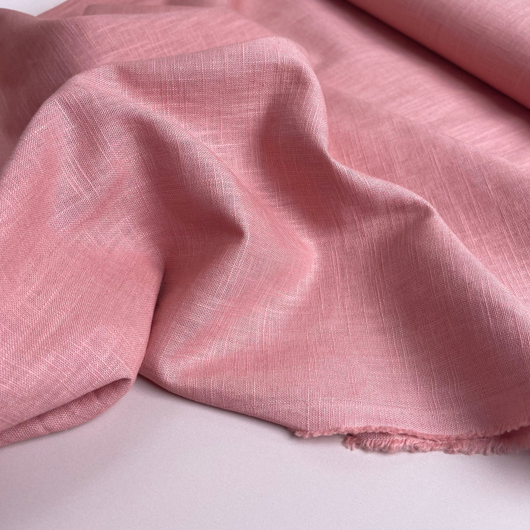 Breeze Blossom - Enzyme Washed Pure Linen Fabric