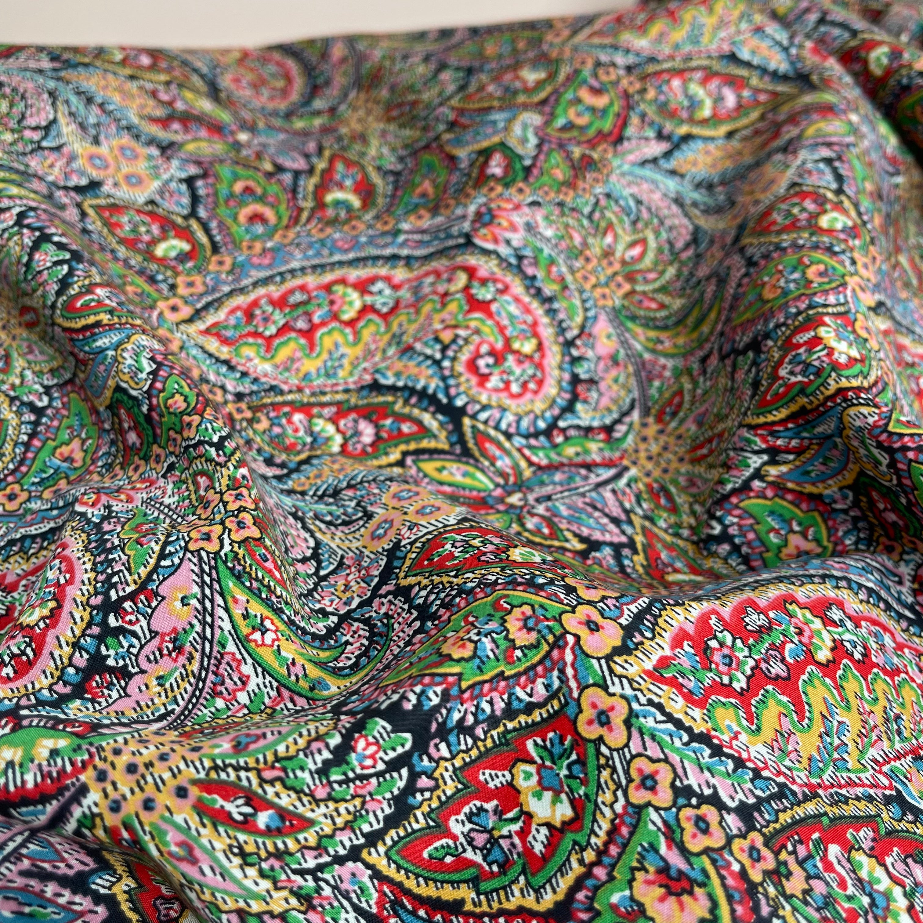 Paisley Dream Cotton Lawn Fabric