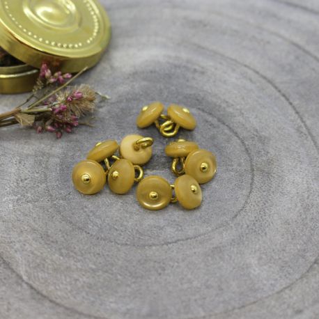 Atelier Brunette - Jewel Buttons - Mustard