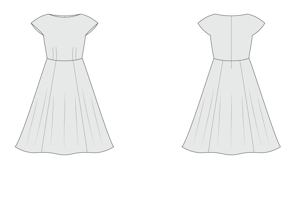 By Hand London - Little Anna Dress Sewing Pattern Age 18m - 13y