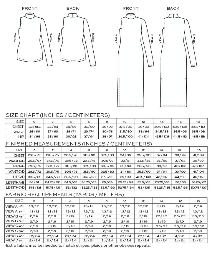True / Bias  -  NIKKO Top & Dress Sewing Pattern