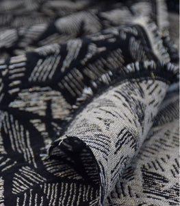 Cousette - Winter Shade Charcoal Jacquard Fabric