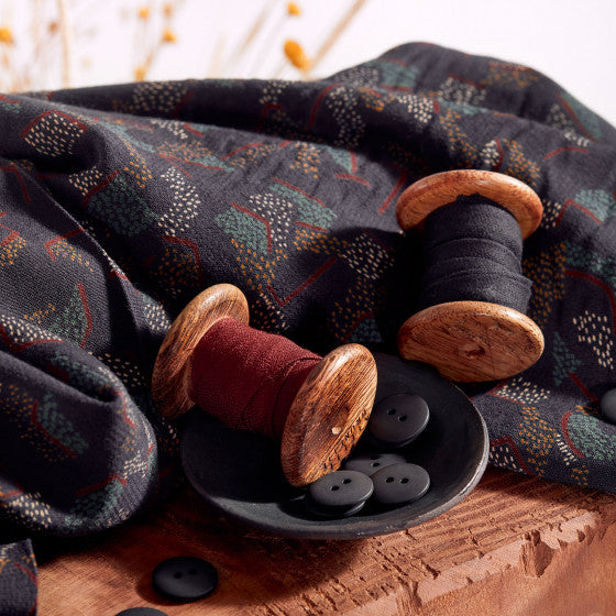 Atelier Brunette - Vera Night Kesley Viscose Fabric