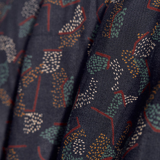 Atelier Brunette - Vera Night Kesley Viscose Fabric