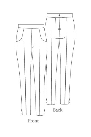 The Avid Seamstress THE CITY TROUSERS Sewing Pattern