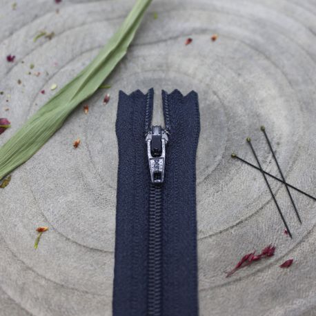 Atelier Brunette 20cm invisible zip -  Midnight